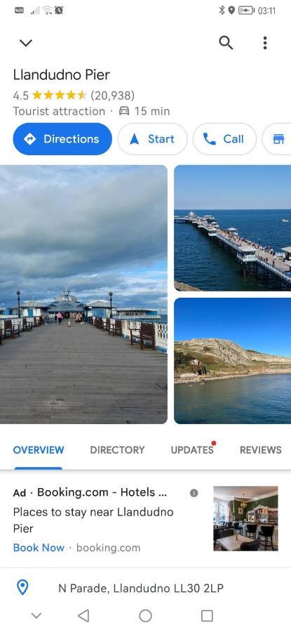 Netherton Studio Apartment 2 Rhos-on-Sea Bagian luar foto
